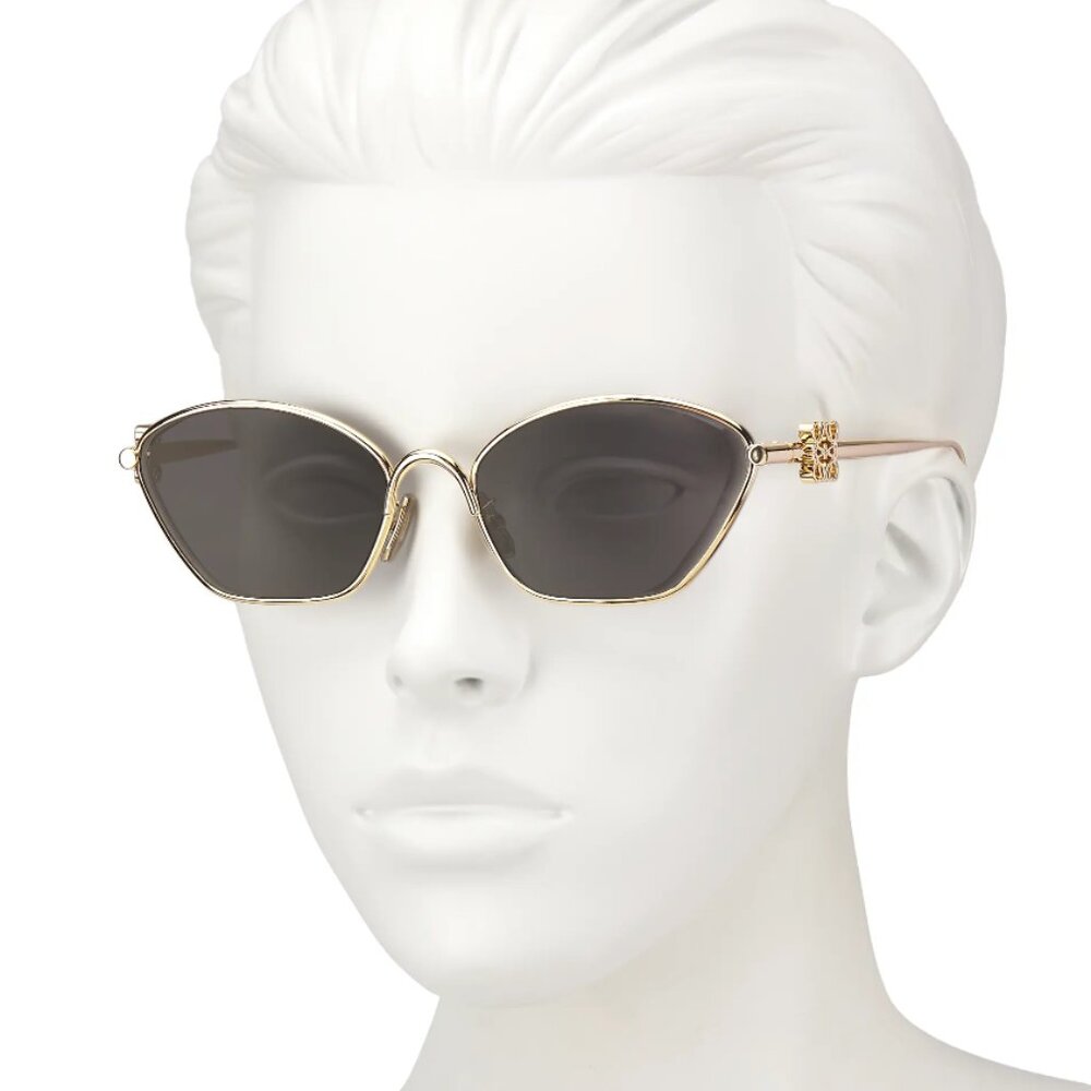 LOEWE Metal 57MM Cat-Eye Sunglasses